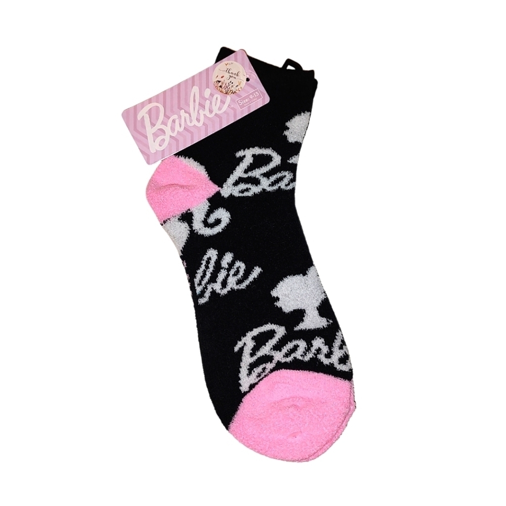 Barbie Fuzzy Socks